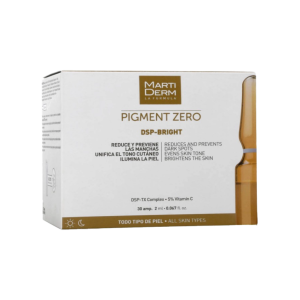 The ampoules prevent the appearance of new dark spots and reduce the pigment melanin.