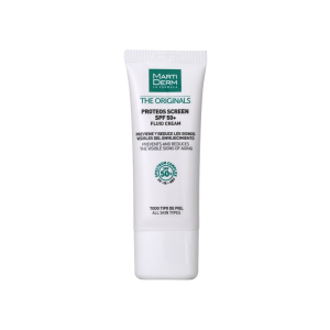 Daily sunscreen cream with SPF 50+ protection that absorbs easily